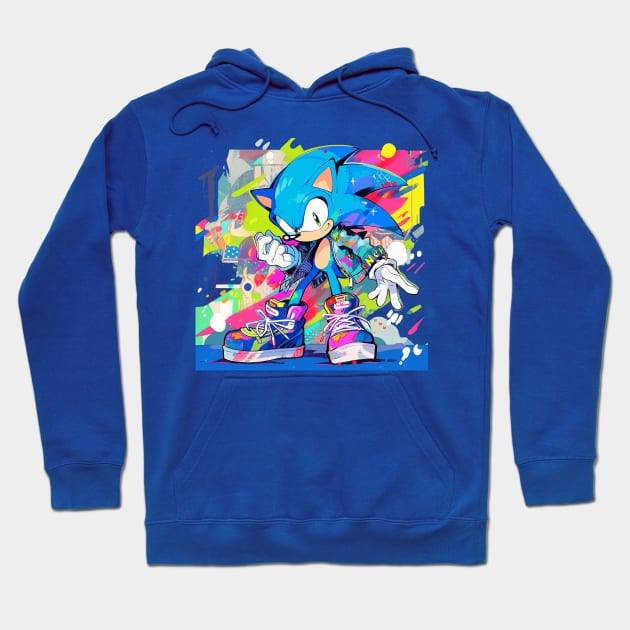 sonic Hoodie by piratesnow